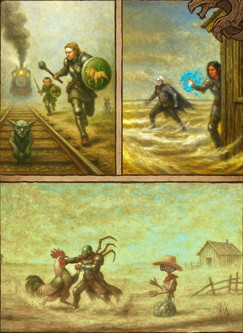 Adventures of the Salvage Syndicate Pt2: rescuing Garundah & fighting cockatrices.